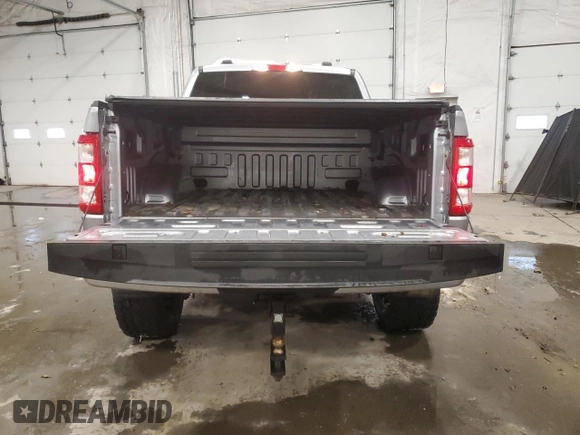 2021 Ford F-150 XL with VIN 1FTEW1EP4MFA06600, listed as a Copart auction lot 43686335 with 56,743 mi miles and Salvage Title. Bid and sale history available at carsss.com. Image 6.