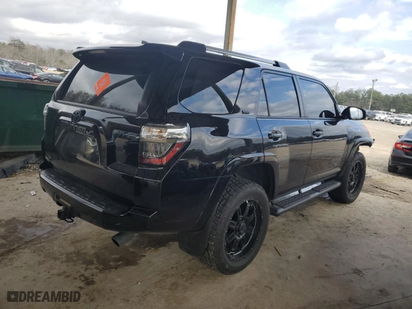 2019 Toyota 4Runner SR5 with VIN JTEZU5JR5K5209533, listed as a Copart auction lot 44011245 with 61,087 mi miles and Salvage Title. Bid and sale history available at carsss.com. Image 3.