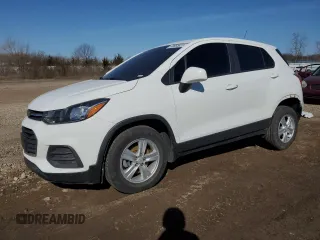 2021 Chevrolet Trax LS with VIN KL7CJNSB6MB349841, listed as a Copart auction lot 48865625 with 33,936 mi miles and Salvage Title. Bid and sale history available at carsss.com. Image 1.