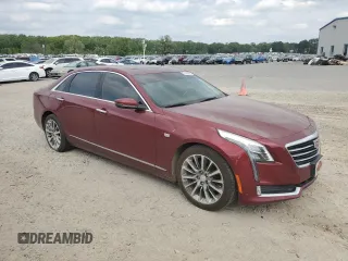 2017 Cadillac CT6 Luxury AWD with VIN 1G6KD5RS3HU137360, listed as a Copart auction lot 53444425 with 123,131 mi miles and Salvage title. Bid and sale history available at DreamBid. Image 4.