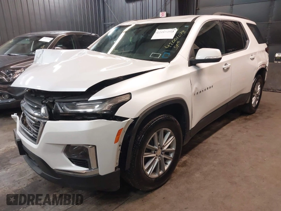 2023 Chevrolet Traverse LT Cloth with VIN 1GNEVGKW4PJ332410, listed as a IAAI auction lot 42001073 with 23,453 mi miles and . Bid and sale history available at DreamBid. Image 20.