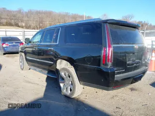 2018 Cadillac Escalade ESV Luxury z VIN 1GYS4HKJ2JR381357, wystawiony jako IAAI lot #41274678 z przebiegiem 173 401 mil mil oraz . Historia ofert i sprzedaży dostępna na DreamBid. Obrazek 3.