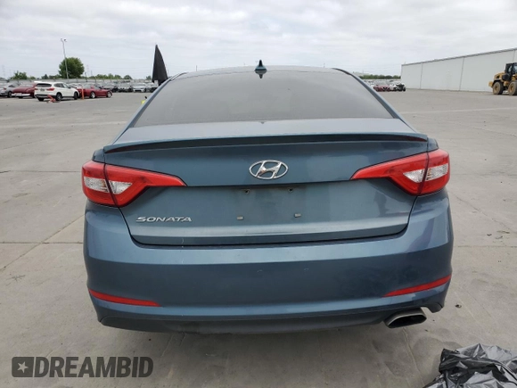 2015 Hyundai Sonata 2.4L SE with VIN 5NPE24AF8FH038856, listed as a Copart auction lot 54543965 with 206,522 mi miles and Salvage Title. Bid and sale history available at carsss.com. Image 6.