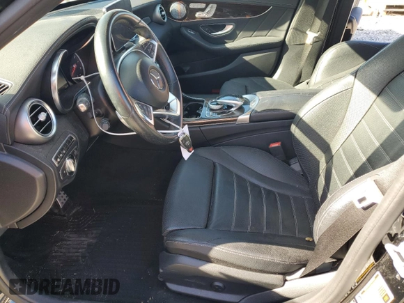 2015 Mercedes-Benz C-Class C 400 with VIN 55SWF6GB1FU009771, listed as a Copart auction lot 47620195 with 84,311 mi miles and Salvage Title. Bid and sale history available at carsss.com. Image 7.