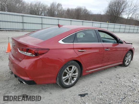 2018 Hyundai Sonata Limited with VIN 5NPE34AFXJH597363, listed as a Copart auction lot 44265065 with 120,603 mi miles and Salvage Title. Bid and sale history available at DreamBid. Image 3.