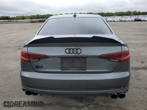 2019 Audi S4 Premium Plus z VIN WAUB4AF48KA115193, wystawiony jako Copart lot #58429795 z przebiegiem 53 054 mil mil oraz Szkody całkowita. Historia ofert i sprzedaży dostępna na DreamBid. Obrazek 6.
