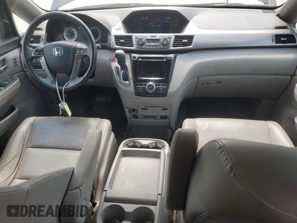 2016 Honda Odyssey Touring Elite with VIN 5FNRL5H97GB038917, listed as a Copart auction lot 54479375 with 165,432 mi miles and Salvage Title. Bid and sale history available at DreamBid. Image 8.