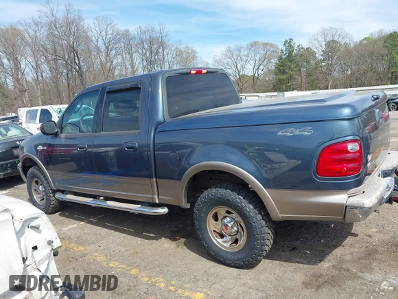 2003 Ford F-150 XLT with VIN 1FTRW08L33KB05743, listed as a IAAI auction lot 41828979 with 117,345 mi miles. Bid and sale history available at carsss.com. Image 14.
