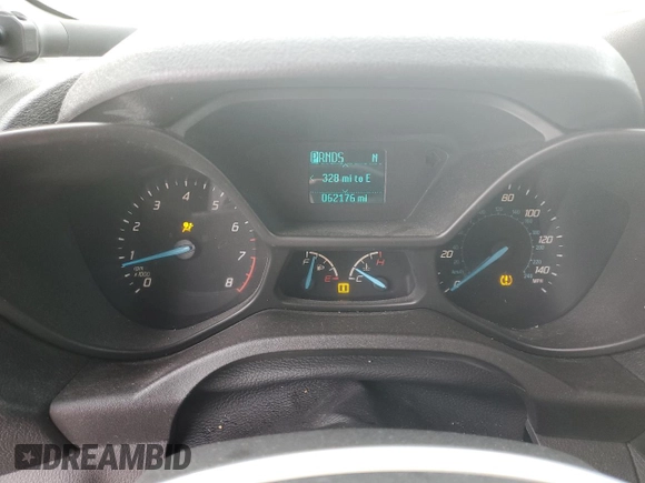 2017 Ford Transit Connect XL with VIN NM0GE9E76H1334045, listed as a Copart auction lot 47665785 with 62,176 mi miles and Salvage title. Bid and sale history available at DreamBid. Image 9.