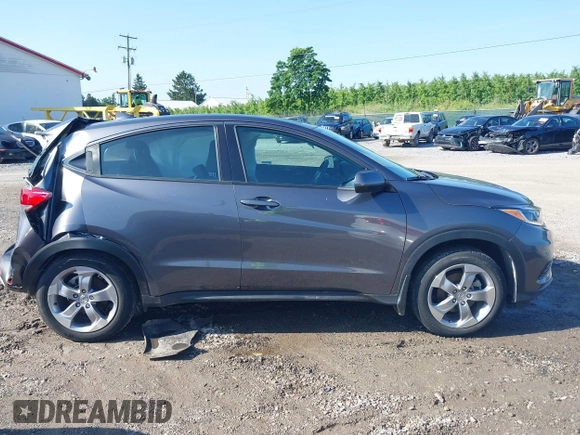 2022 Honda HR-V LX with VIN 3CZRU6H33NM763321, listed as a IAAI auction lot 42551177 with 14,395 mi miles and . Bid and sale history available at DreamBid. Image 12.