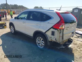 2015 Honda CR-V EX-L with VIN 5J6RM3H7XFL024502, listed as a IAAI auction lot 42056854 with 90,344 mi miles. Bid and sale history available at carsss.com. Image 3.