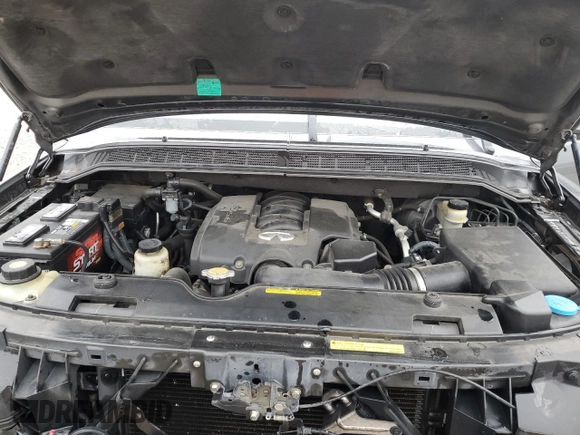 2005 Infiniti QX56 with VIN 5N3AA08C65N812268, listed as a Copart auction lot 83201404 with 109,232 mi miles and Salvage Title. Bid and sale history available at DreamBid. Image 12.