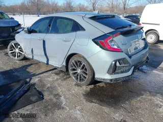 2021 Honda Civic Hatchback Sport with VIN SHHFK7H41MU408016, listed as a IAAI auction lot 41256713 with 38,939 mi miles. Bid and sale history available at carsss.com. Image 3.