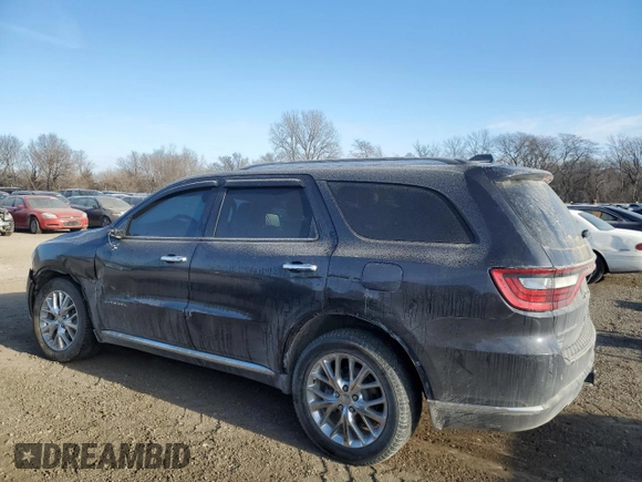 2014 Dodge Durango Citadel with VIN 1C4SDJET1EC468668, listed as a Copart auction lot 44386285 with 83,192 mi miles and Salvage Title. Bid and sale history available at DreamBid. Image 2.