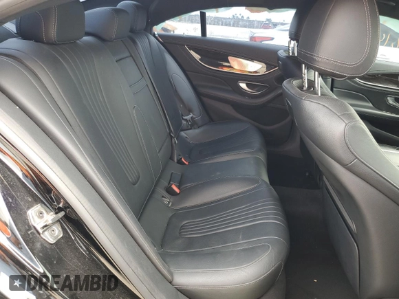 2019 Mercedes-Benz CLS with VIN WDD2J5JB2KA038318, listed as a Copart auction lot 50689794 with 57,145 mi miles. Bid and sale history available at carsss.com. Image 10.