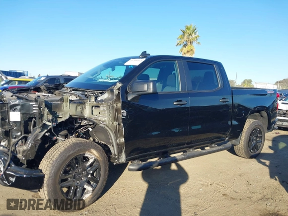 2024 Chevrolet Silverado 1500 Custom Trail Boss with VIN 3GCPDCEK6RG332029, listed as a IAAI auction lot 41299212 with 7,480 mi miles. Bid and sale history available at carsss.com. Image 15.
