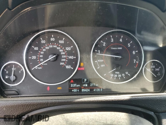 2016 BMW 4 Series 428i with VIN WBA4A9C58GG508399, listed as a Copart auction lot 52701715 with 89,424 mi miles and Salvage title. Bid and sale history available at DreamBid. Image 9.