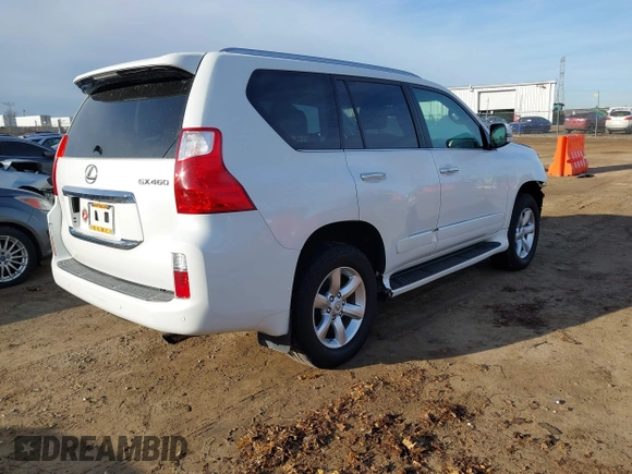 2013 Lexus GX 460 with VIN JTJBM7FX4D5062436, listed as a IAAI auction lot 41468127 with 132,267 mi miles and . Bid and sale history available at DreamBid. Image 4.