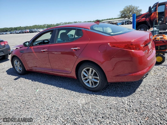 2012 Kia Optima LX with VIN 5XXGM4A72CG074898, listed as a Copart auction lot 52913115 with 142,705 mi miles and Salvage Title. Bid and sale history available at carsss.com. Image 2.