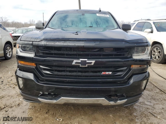 2018 Chevrolet Silverado 1500 LT with VIN 2GCVKREC7J1106703, listed as a Copart auction lot 43283895 with 163,303 mi miles and Salvage Title. Bid and sale history available at carsss.com. Image 5.