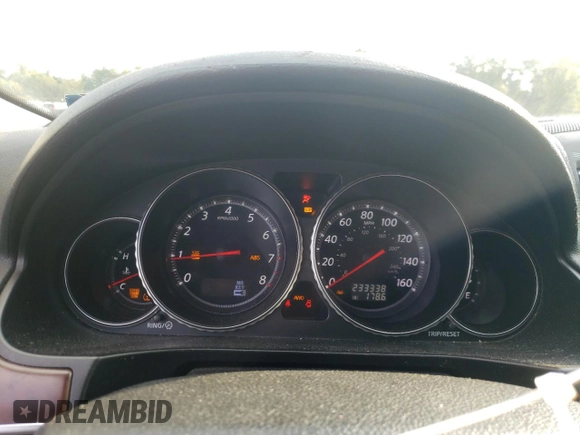 2008 Infiniti M with VIN JNKAY01F18M656632, listed as a Copart auction lot 74304364 with 233,338 mi miles and Salvage Title. Bid and sale history available at DreamBid. Image 9.
