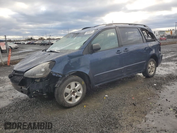 2004 Toyota Sienna CE with VIN 5TDZA23CX4S149119, listed as a Copart auction lot 84685654 with 311,645 mi miles and Salvage Title. Bid and sale history available at carsss.com. Image 1.
