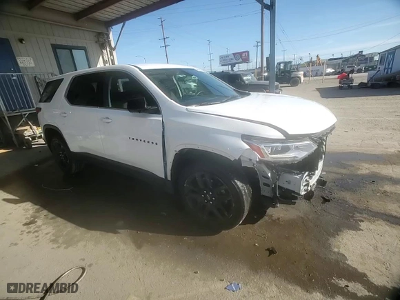 2020 Chevrolet Traverse LS with VIN 1GNERFKW2LJ105595, listed as a Copart auction lot 49910485 with 64,807 mi miles and Salvage Title. Bid and sale history available at carsss.com. Image 11.