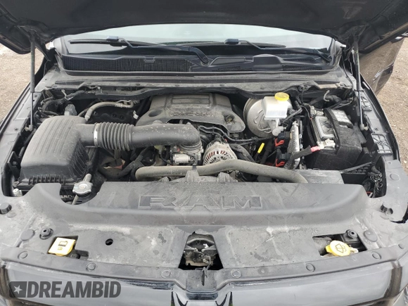 2021 Ram 1500 Big Horn с VIN 1C6SRFMT1MN774182, выставлен на аукционе Copart как лот 54378115 с пробегом 63 627 миль миль и Списание • Salvage title. История ставок и продаж доступна на DreamBid. Изображение 11.