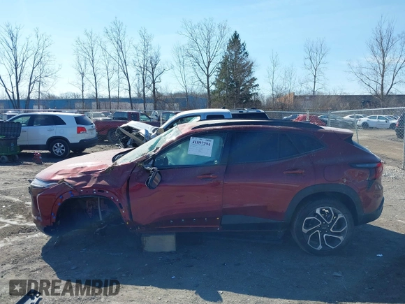 2024 Chevrolet Trax 2RS with VIN KL77LJE23RC079419, listed as a IAAI auction lot 41897294 with Not Provided miles and . Bid and sale history available at DreamBid. Image 14.