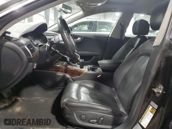 2013 Audi A7 Prestige with VIN WAU2GAFC0DN154192, listed as a Copart auction lot 52795815 with 114,947 mi miles and Salvage title. Bid and sale history available at DreamBid. Image 7.