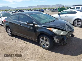 2013 Hyundai Elantra Limited with VIN KMHDH4AE6DU920835, listed as a IAAI auction lot 42084200 with 130,813 mi miles. Bid and sale history available at carsss.com. Image 1.