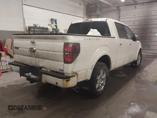 2011 Ford F-150 Lariat with VIN 1FTFW1E64BFA64148, listed as a IAAI auction lot 41508631 with 134,890 mi miles. Bid and sale history available at carsss.com. Image 4.