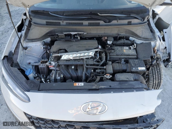 2023 Hyundai Kona SE with VIN KM8K22AB2PU025639, listed as a Copart auction lot 42681715 with 58,087 mi miles and Salvage Title. Bid and sale history available at carsss.com. Image 12.