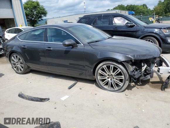 2015 Audi A7 3.0 TDI Premium Plus with VIN WAUWMAFC4FN002784, listed as a Copart auction lot 69375644 with 65,802 mi miles and Salvage Title. Bid and sale history available at carsss.com. Image 4.