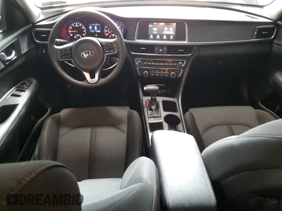 2018 Kia Optima S with VIN 5XXGT4L39JG272906, listed as a Copart auction lot 54853925 with 87,053 mi miles and Salvage Title. Bid and sale history available at carsss.com. Image 8.