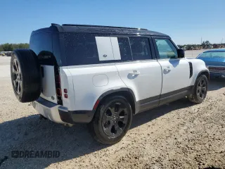2022 Land Rover Defender SE with VIN SALEPERU1N2100701, listed as a Copart auction lot 80293774 with Not provided miles and Salvage title. Bid and sale history available at DreamBid. Image 3.