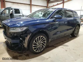 2019 Lincoln Nautilus Reserve with VIN 2LMPJ8L99KBL14347, listed as a Copart auction lot 44772065 with 87,132 mi miles and Salvage Title. Bid and sale history available at carsss.com. Image 1.