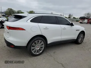 2019 Jaguar F-Pace 25t Premium with VIN SADCJ2GX2KA367489, listed as a Copart auction lot 51836315 with 124,524 mi miles and Salvage title. Bid and sale history available at DreamBid. Image 3.