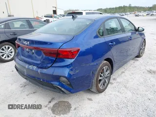 2024 Kia Forte LXS with VIN 3KPF24AD9RE807621, listed as a IAAI auction lot 41839722 with 42,027 mi miles. Bid and sale history available at carsss.com. Image 4.