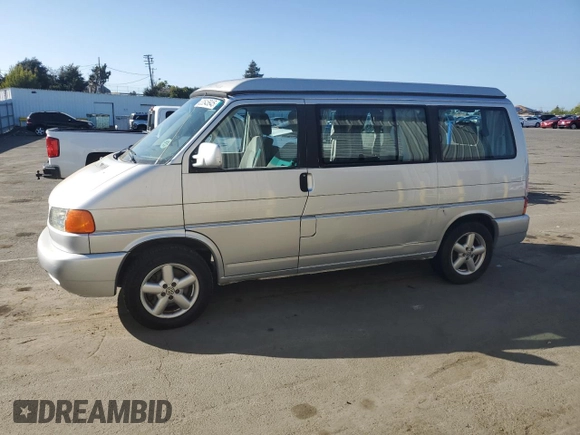2003 Volkswagen EuroVan MV with VIN WV2NB47023H013577, listed as a Copart auction lot 53545845 with 151,025 mi miles and Clean Title. Bid and sale history available at DreamBid. Image 1.