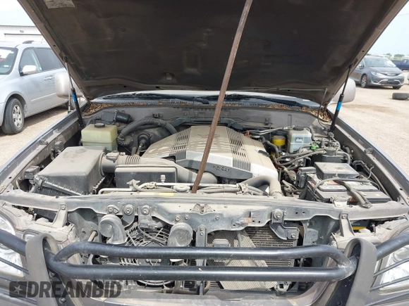 1999 Lexus LX 470 with VIN JT6HT00W8X0068157, listed as a IAAI auction lot 41955366 with 291,014 mi miles and . Bid and sale history available at DreamBid. Image 10.