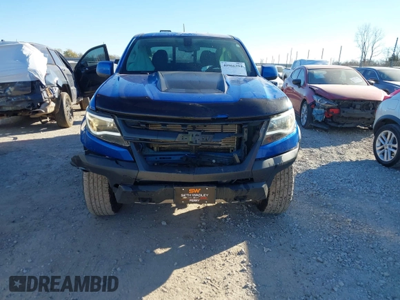 2018 Chevrolet Colorado 4WD ZR2 with VIN 1GCPTEE10J1288344, listed as a IAAI auction lot 40966394 with 118,056 mi miles. Bid and sale history available at carsss.com. Image 13.