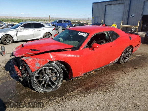 2020 Dodge Challenger R/T Scat Pack z VIN 2C3CDZFJ7LH123224, wystawiony jako Copart lot #53404705 z przebiegiem 76 450 mil mil oraz Czysty tytuł • Clean title. Historia ofert i sprzedaży dostępna na DreamBid. Obrazek 1.