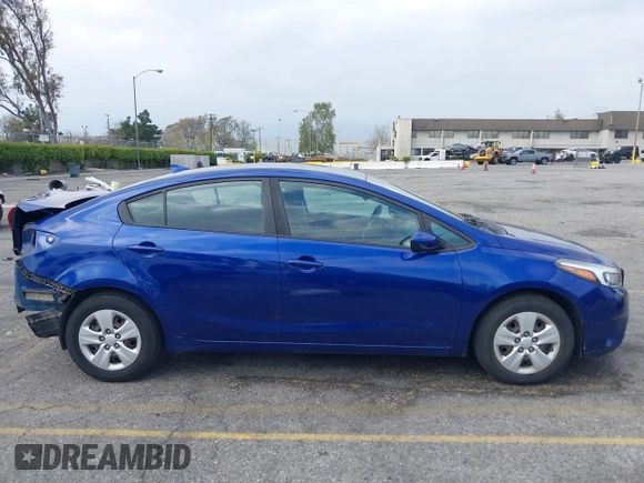 2017 Kia Forte LX with VIN 3KPFK4A74HE160960, listed as a IAAI auction lot 41894868 with 61,501 mi miles. Bid and sale history available at carsss.com. Image 14.
