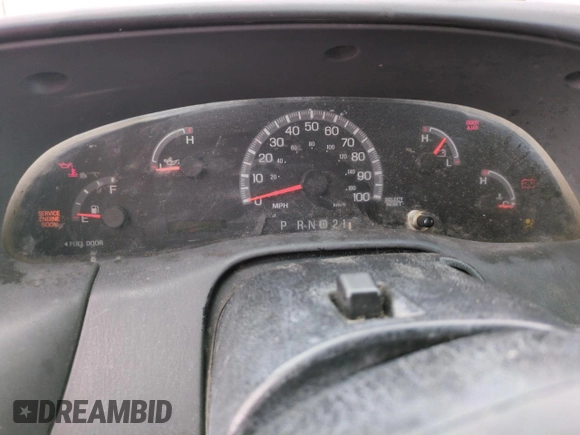 2003 Ford F-150 XL with VIN 1FTRF17W03NA02988, listed as a Copart auction lot 77209084 with Not Provided miles and Salvage Title. Bid and sale history available at DreamBid. Image 9.