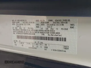 2024 Ford Transit Passenger XL с VIN 1FBAX2Y89RKA83438, выставлен на аукционе IAAI как лот 42670393 с пробегом 29 227 миль миль и . История ставок и продаж доступна на DreamBid. Изображение 9.