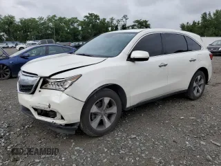 2015 Acura MDX with VIN 5FRYD4H20FB033013, listed as a Copart auction lot 64305325 with 159,009 mi miles and Salvage title. Bid and sale history available at DreamBid. Image 1.