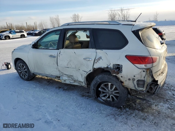 2013 Nissan Pathfinder SL with VIN 5N1AR2MM5DC631264, listed as a Copart auction lot 44102105 with 266,688 mi miles and Non Repairable. Bid and sale history available at carsss.com. Image 2.
