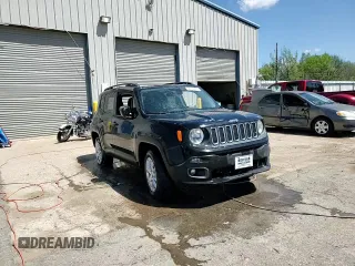 2017 Jeep Renegade Altitude with VIN ZACCJBBB3HPF80404, listed as a Copart auction lot 52114865 with 155,068 mi miles and Salvage title. Bid and sale history available at DreamBid. Image 13.