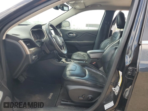 2016 Jeep Cherokee Limited with VIN 1C4PJLDB0GW287372, listed as a Copart auction lot 52795535 with 173,038 mi miles and Salvage title. Bid and sale history available at DreamBid. Image 7.